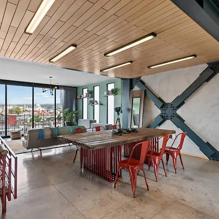 Penthouse Nuevo Con Terraza En Zona Centro Historico Apartment Puebla Exterior photo