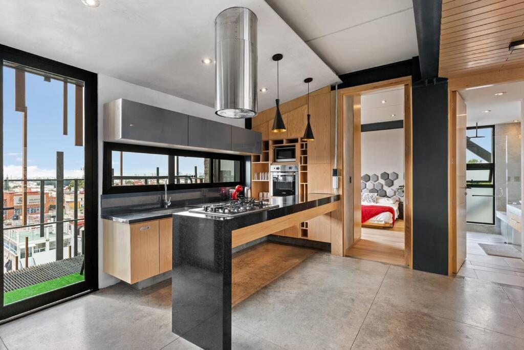Penthouse Nuevo Con Terraza En Zona Centro Historico Apartment *
