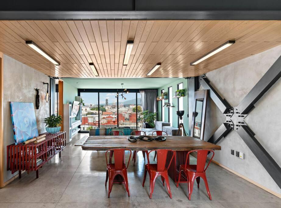 Penthouse Nuevo Con Terraza En Zona Centro Historico Apartment Puebla